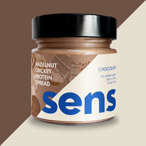 Nut butters with cricket protein