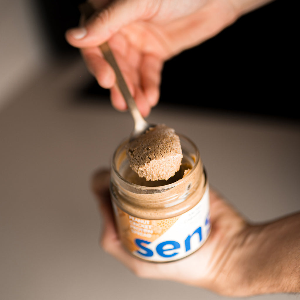 Nut butters with cricket protein Sens Foods