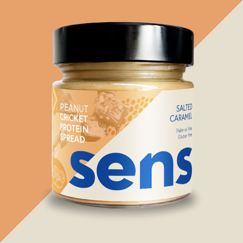 Nut butters with cricket protein