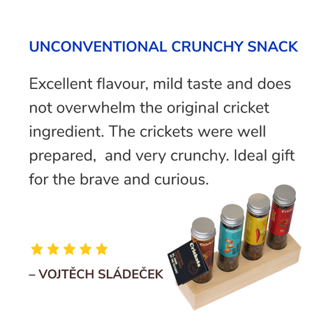 Roasted Edible Crickets In Snack Gift Box