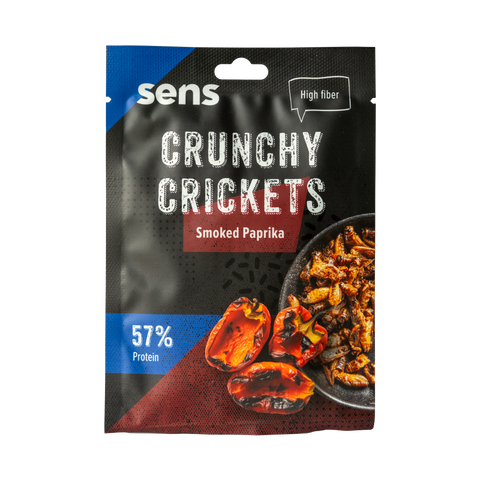 Crunchy Edible Crickets – Smoked Paprika
