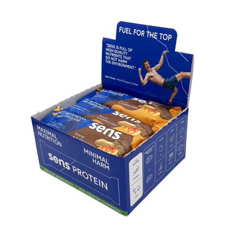 Protein Bar in Dark Chocolate - Caramel & Peanut Butter