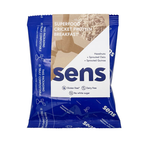 Proteinreiches Frühstück Haferflocken - Haselnuss