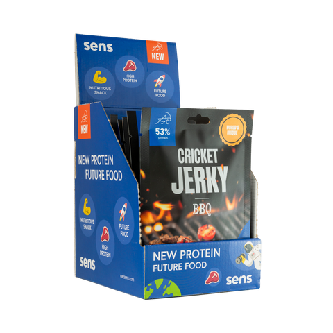 Cricket Jerky BBQ -  Unique Protein Snack
