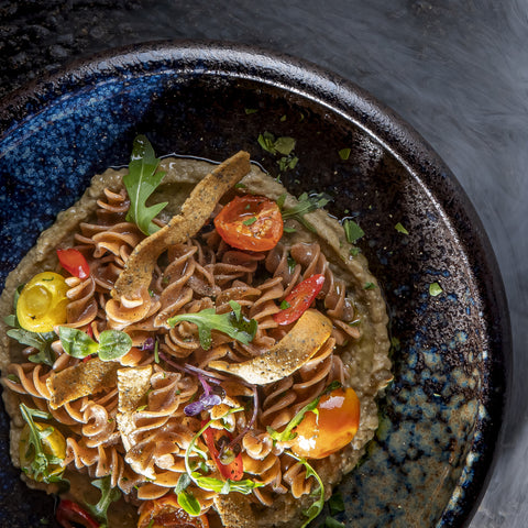 Proteinpasta mit Insektenmehl glutenfreie Linsen Fusilli