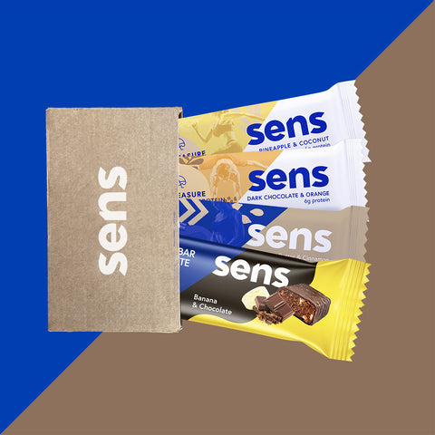 Taster pack of the most delicious Sens bars