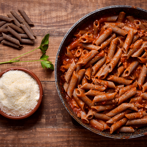 Grillen-Proteinpasta